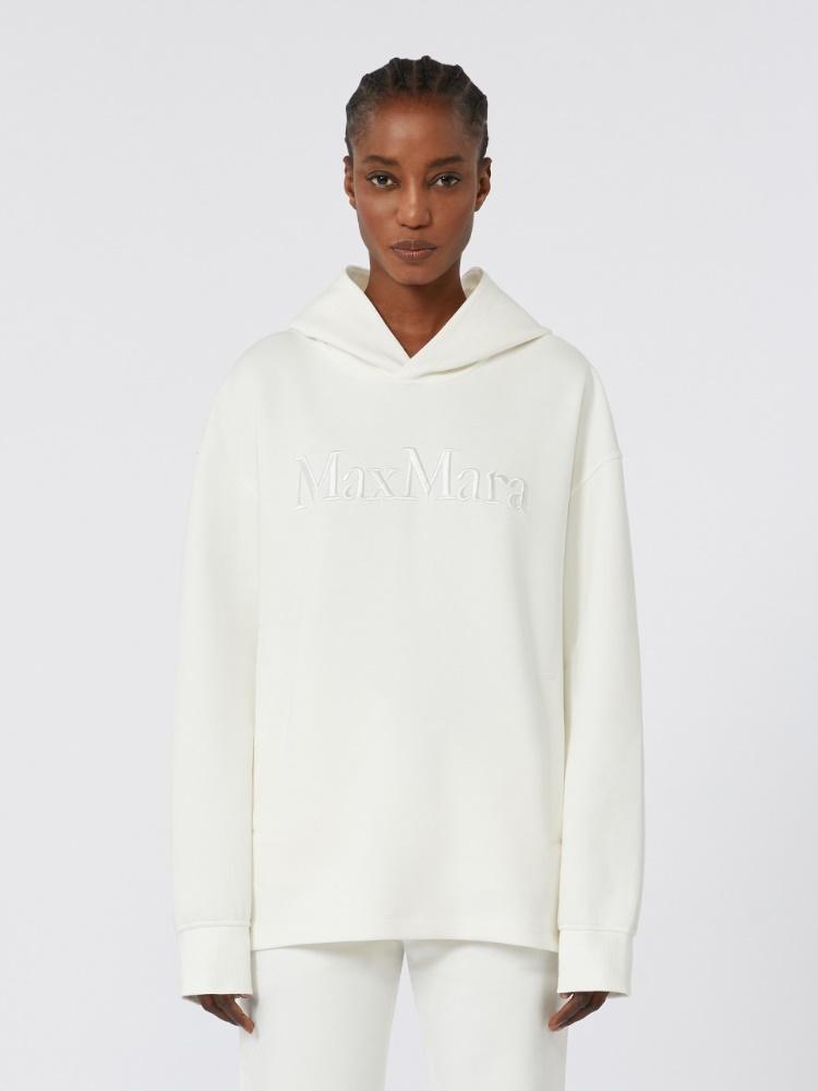 Felpa over in jersey di cotone VISIERA 001 S MAX MARA 