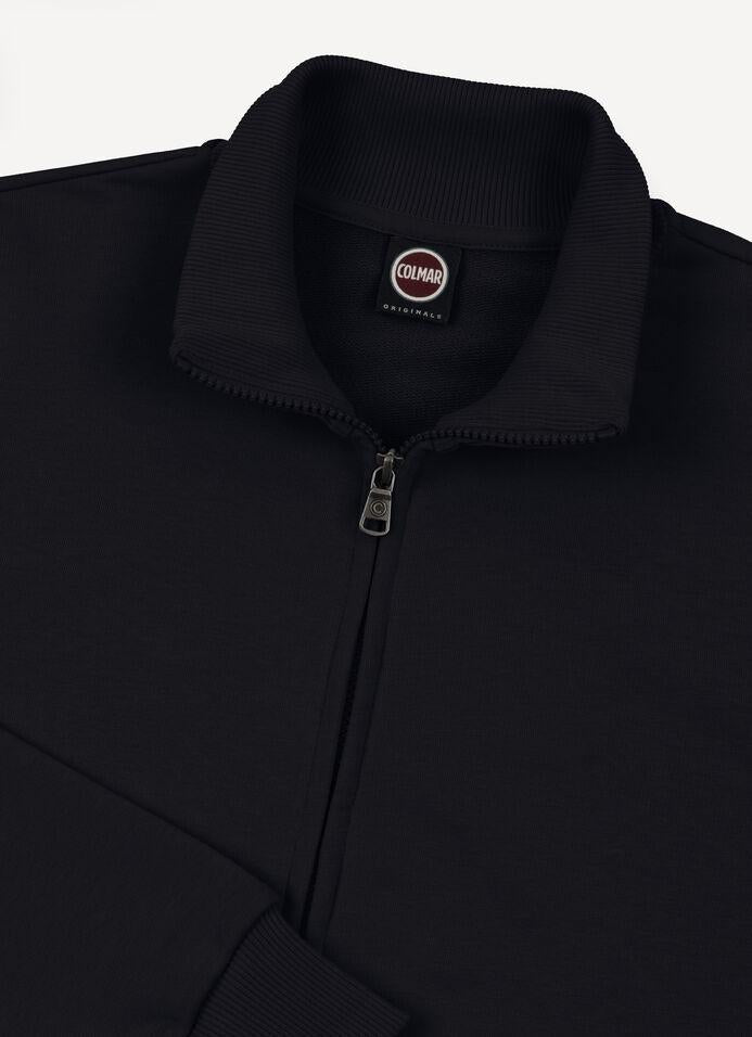 Felpa uomo in cotone full zip