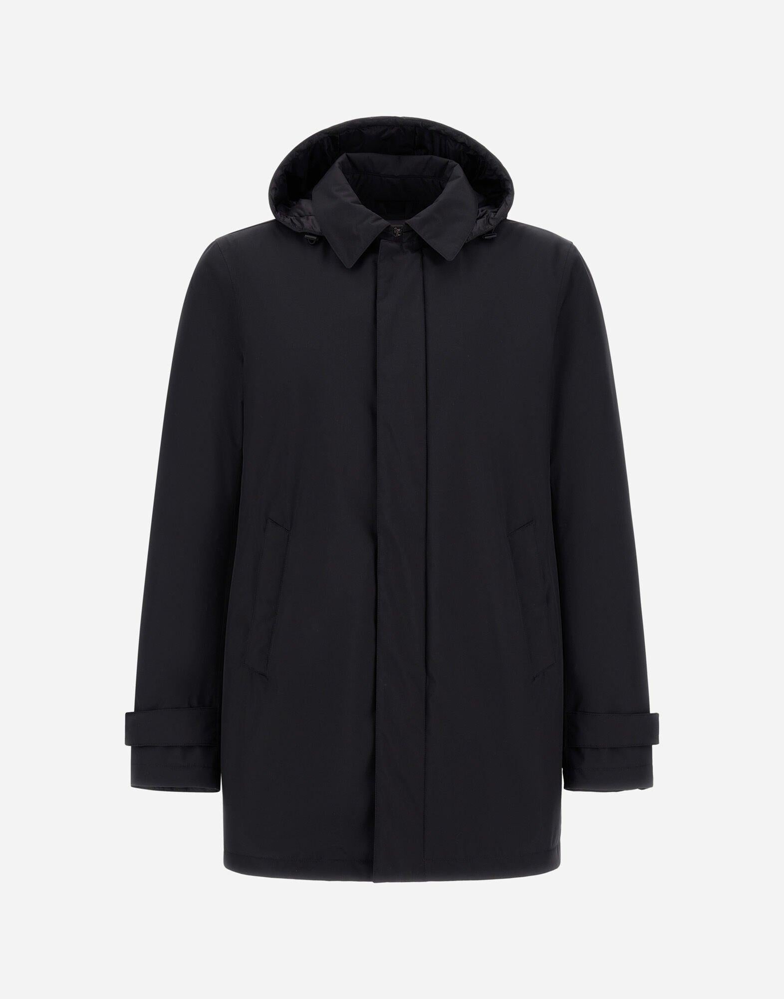 PARKA LUNGO IN ANTIVENTO A 2 STRATI PI001242U12840 9300 HERNO 