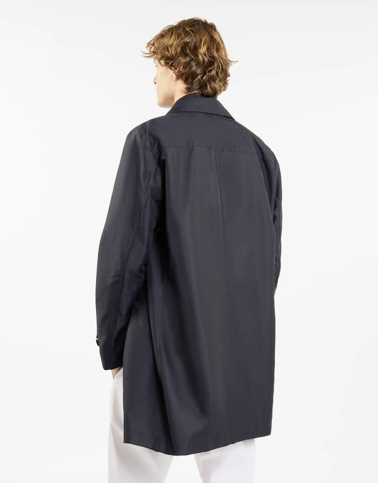 Morning Coat in Popeline Tecnico<BR/> NAM62500030AXX U804 FAY 