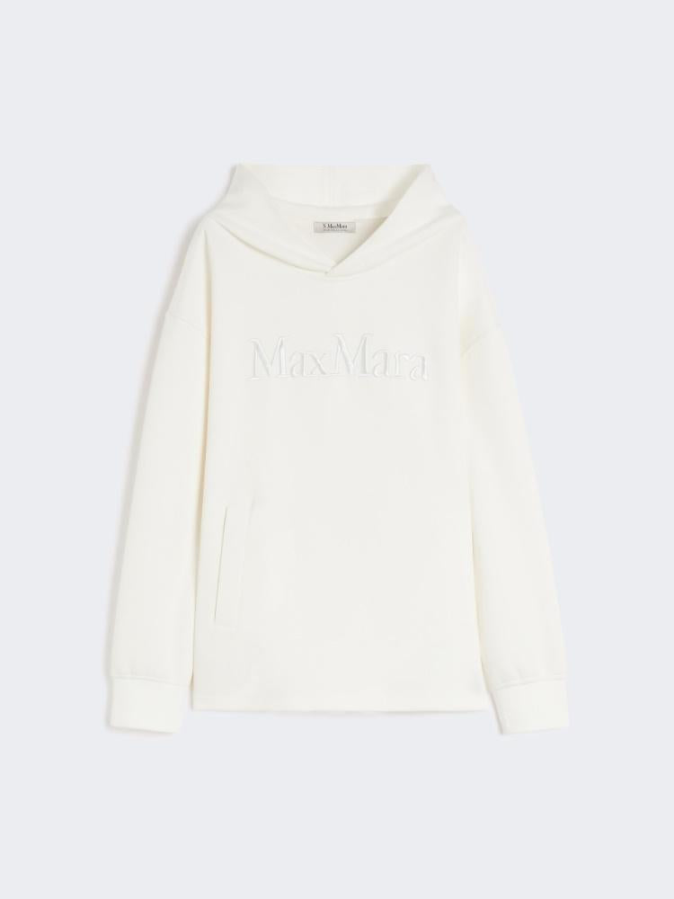 Felpa over in jersey di cotone VISIERA 001 S MAX MARA 