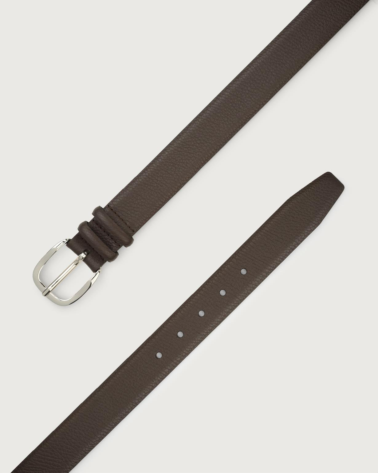 Cintura Dollaro in pelle U07709 EBANO ORCIANI 