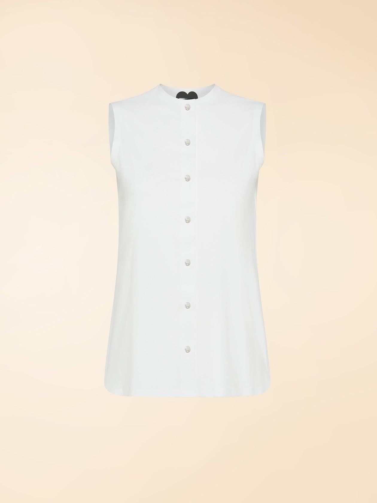 Oxford Sleeveless Wom Shirt<BR/> 26752 09 RRD 