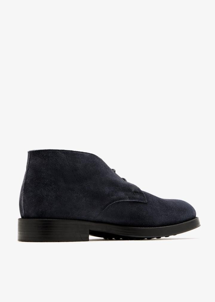 STIVALETTI IN PELLE SCAMOSCIATA XXM75L00D80RE0 U805 TOD'S 