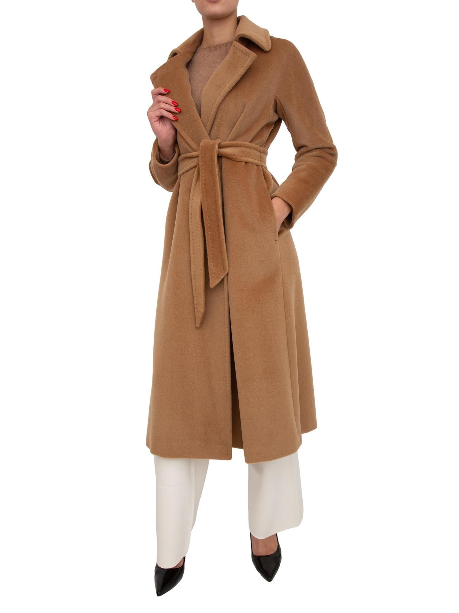 Cappotto Tenzone Max Mara in beaver di pura lana cammello<BR/> TENZONE 002 MAX MARA STUDIO 