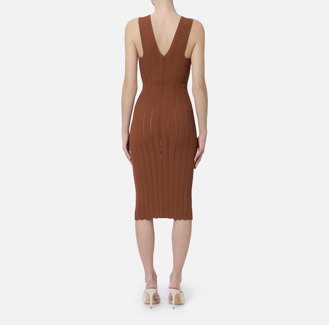 Abito in maglia à jour AM36B62E2 600 ELISABETTA FRANCHI 