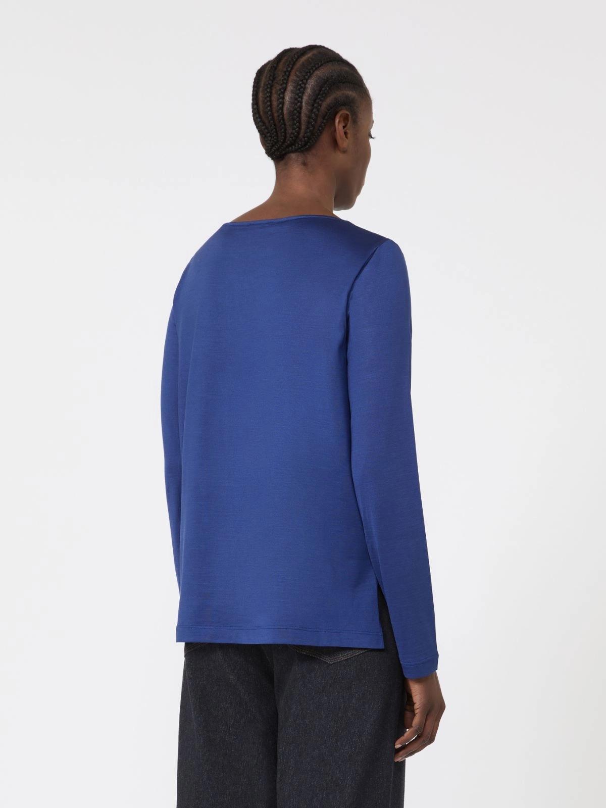 MXPEFEDRA<BR/>T-shirt in crêpe de Chine di seta e jersey MXPEFEDRA 001 MAX MARA 