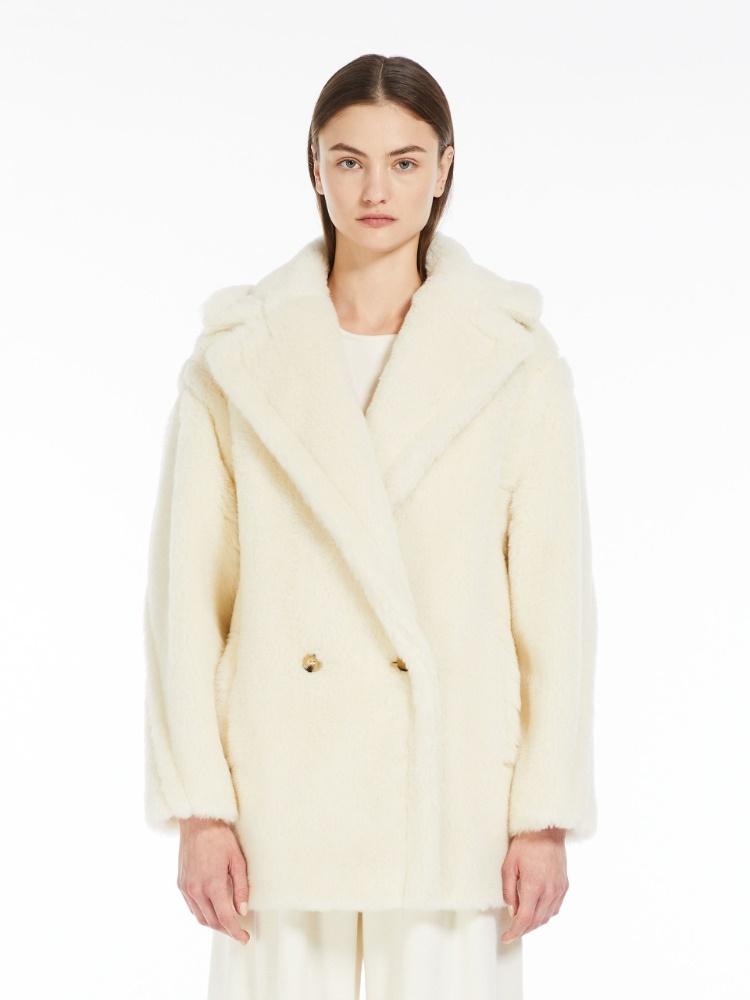 Teddy Bear Icon Coat corto in alpaca e lana OLGA 001 MAX MARA 