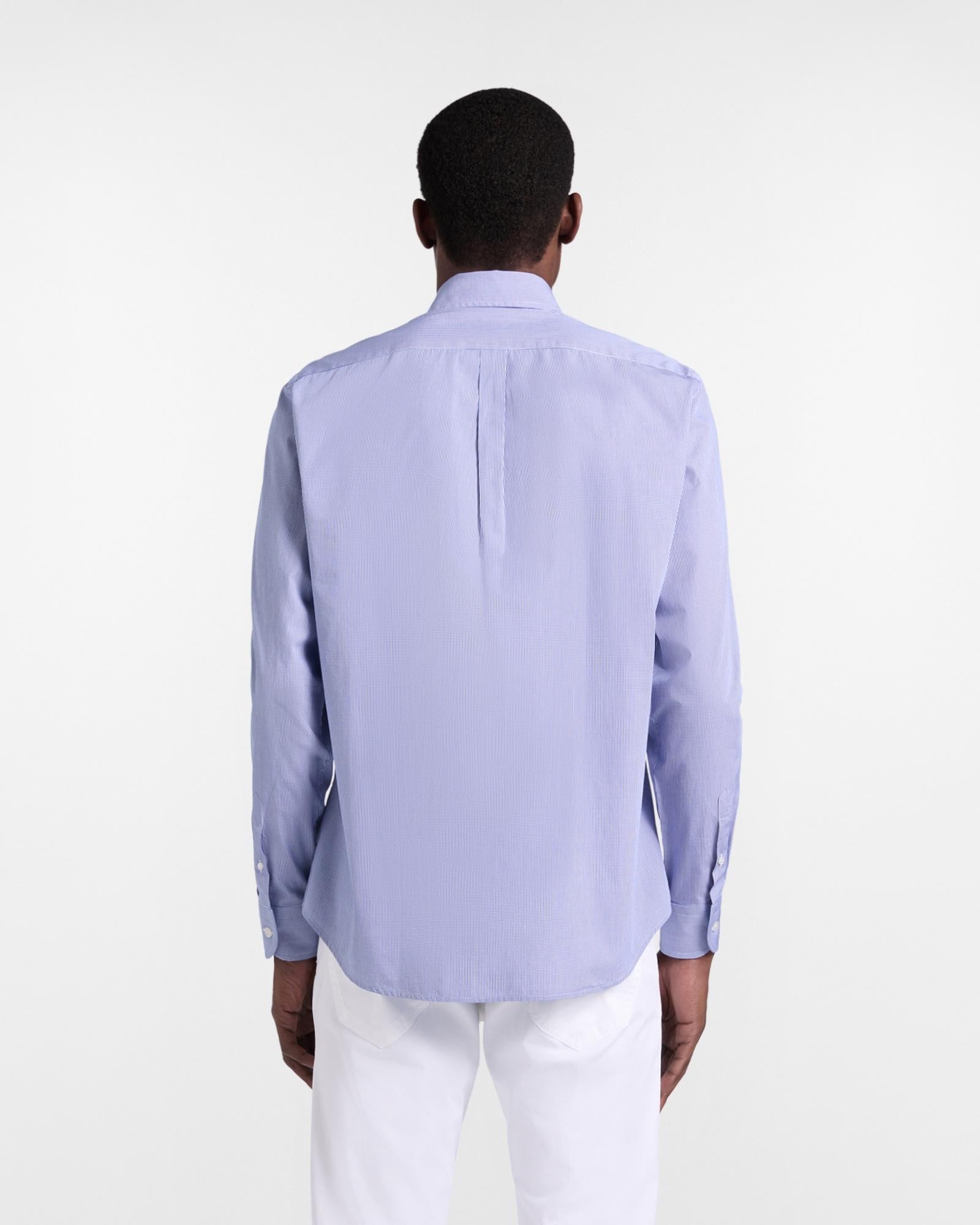 Camicie micro check regular fit<BR/> CRQ074013438B 801* HARMONT & BLAINE 