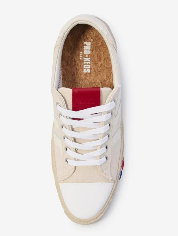 Sneakers basse Royal II Orbit in tela 0225CLW ALABASTRO PRO-KEDS 