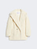 Teddy Bear Icon Coat corto in alpaca e lana