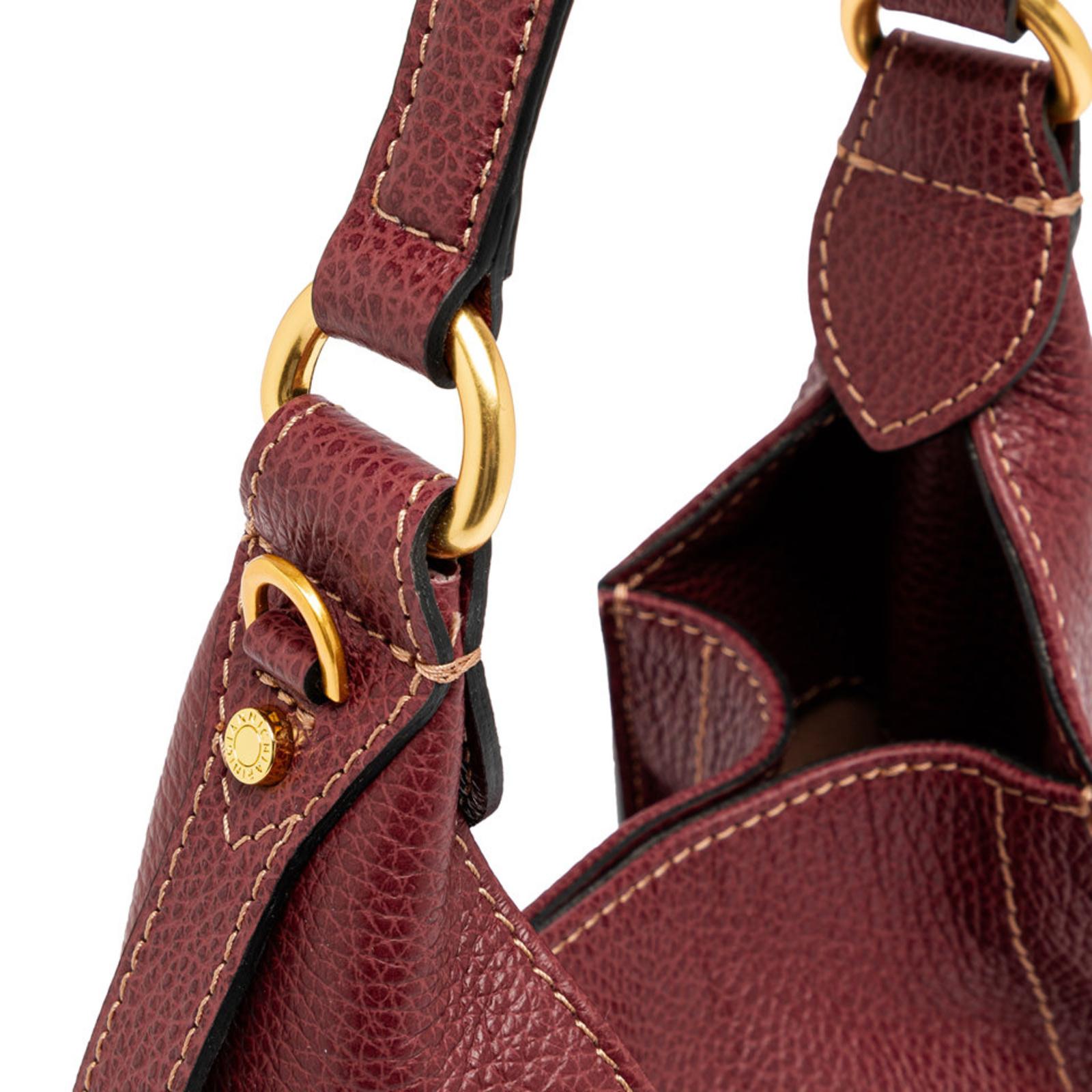 Borsa donna in pelle martellata Olly piccola