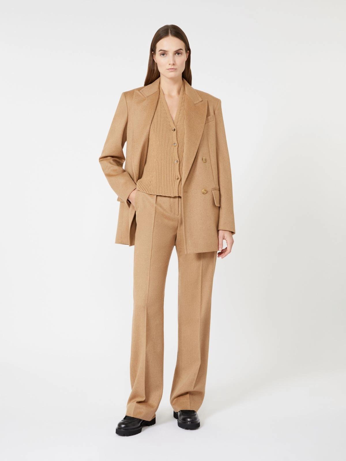 Pantalone maschile in cammello - Cammello<BR/> CARBONE 001 MAX MARA 