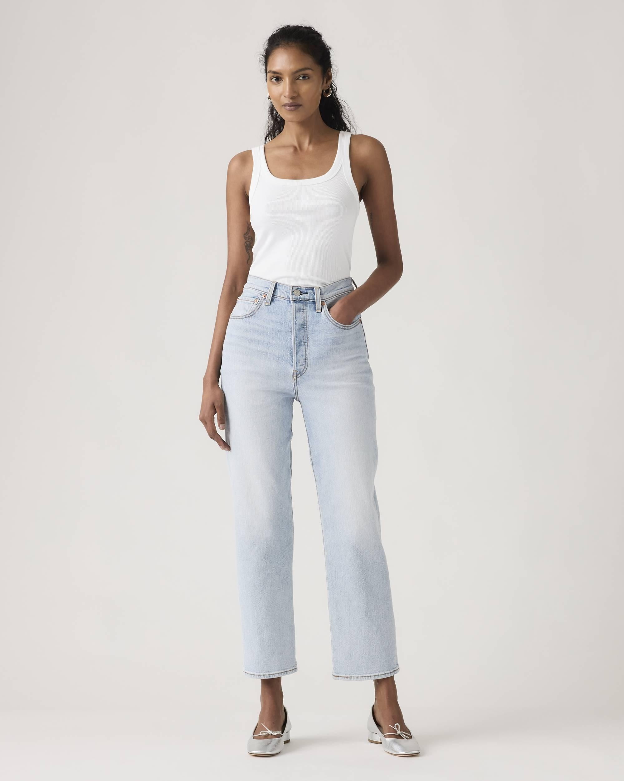 Ribcage Straight Ankle Jeans 72693 0282 LEVI'S 