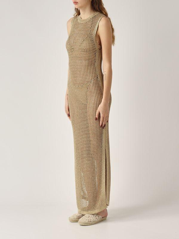 Abito donna Eileen in maglia lurex <BR/> EIE0001 08725L MC2 SAINT BARTH 