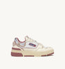 SNEAKERS CLC LOW IN PELLE WHISPER WHITE ASH ROSE E SILVER