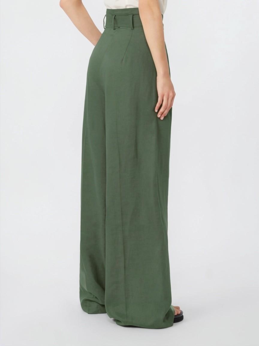 Pantalone in tela di lino MSTMATERIA 037 MAX MARA STUDIO 