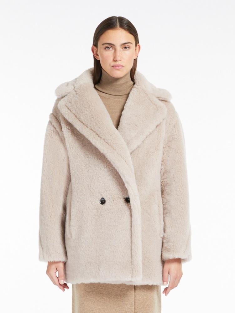 Teddy Bear Icon Coat corto in alpaca e lana OLGA 002 MAX MARA 