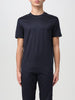 T-shirt basic con logo in tono