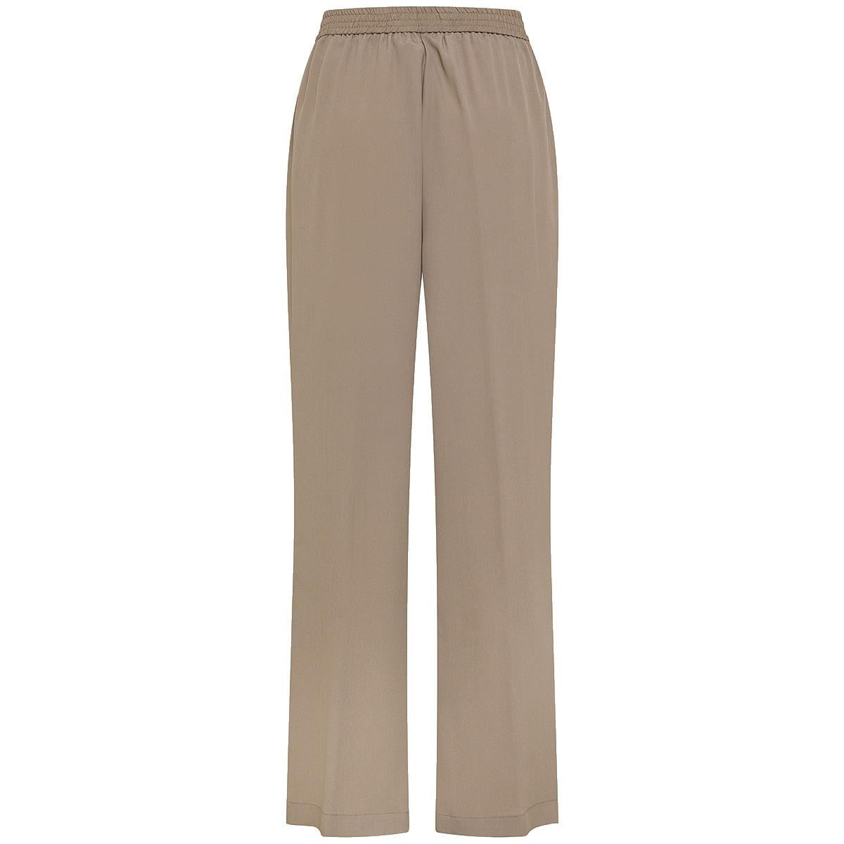 Pantaloni in seta tinta unita<BR/> PT1356460090 044 SEVENTY 