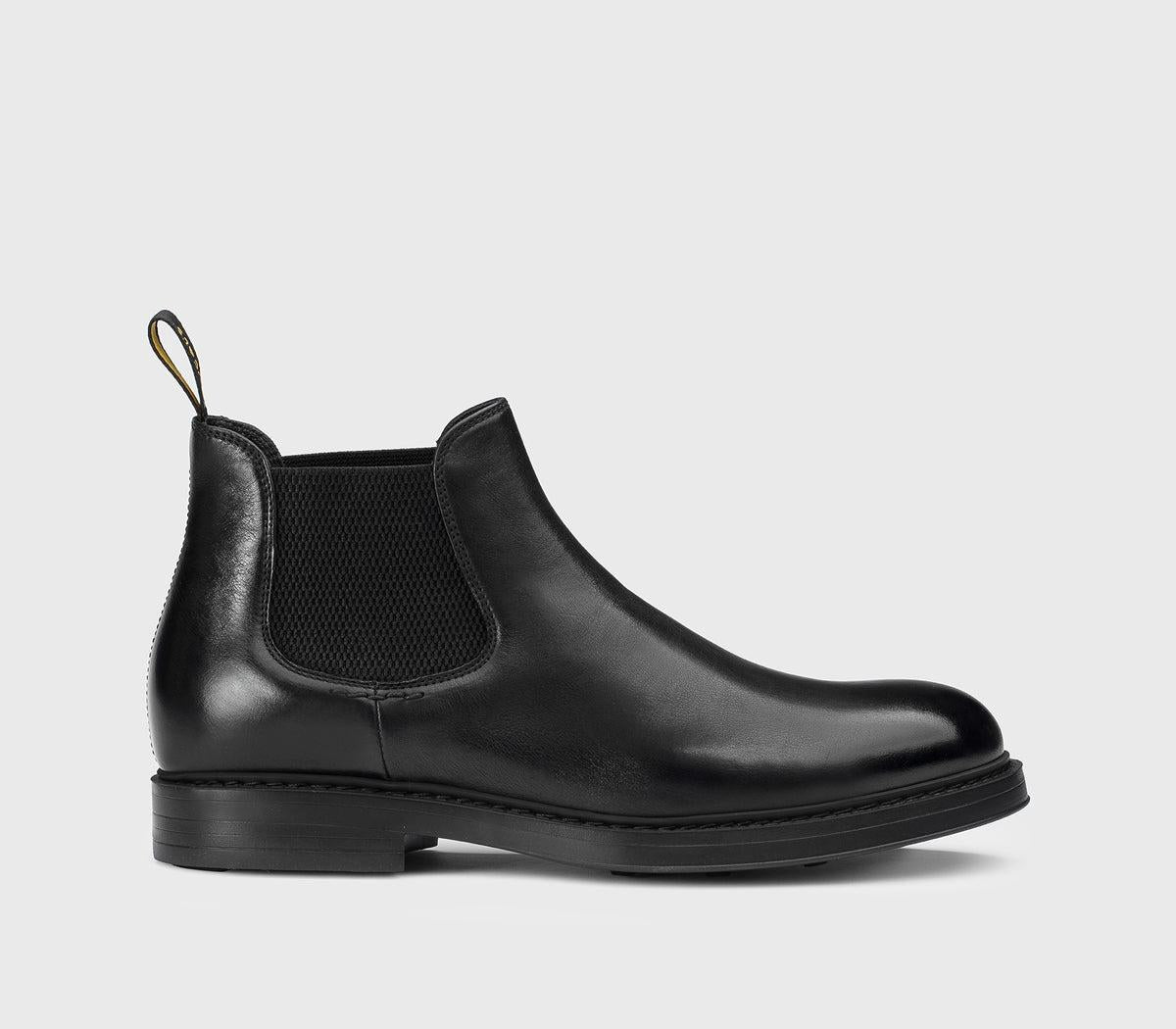 Stivaletto in pelle nero<BR/> 1384BRUGES NERO DOUCAL'S 