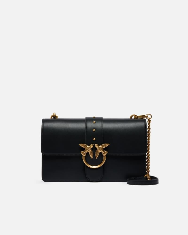 Borsa a mano media Love Bag One in pelle<BR/><BR/> 105857A0F1 Z99Q PINKO 