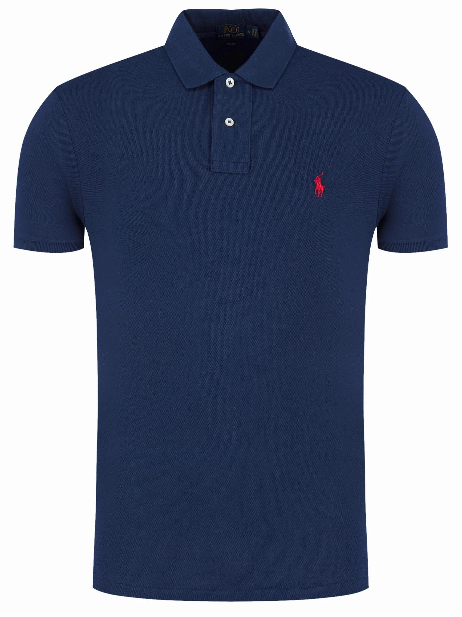 Polo uomo in cotone di piqué 710795080 007 RALPH LAUREN 
