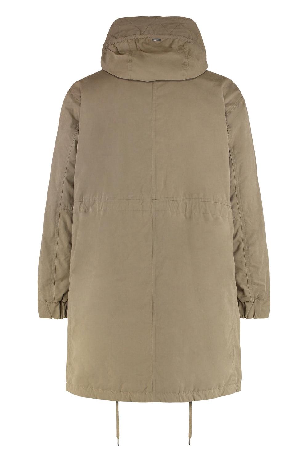 PARKA LUNGO IN COTONE TECNICO CERATO PA000162U13800Z 2600 HERNO 