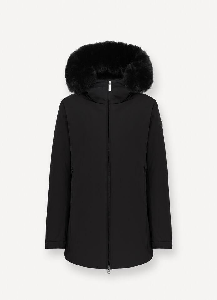 Piumino impermeabile con pelliccia<BR/> 2267E 99 COLMAR 