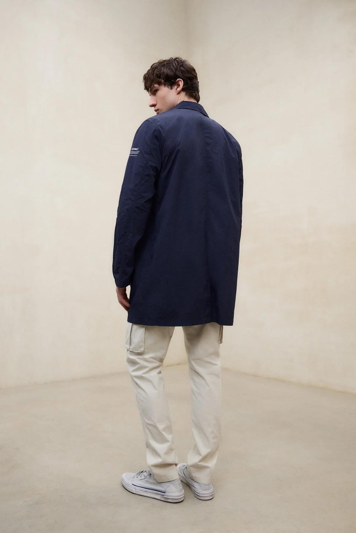 Trench Vestal Blu Marino Ripiegabile<BR/><BR/> VESTAL 161 ECOALF 