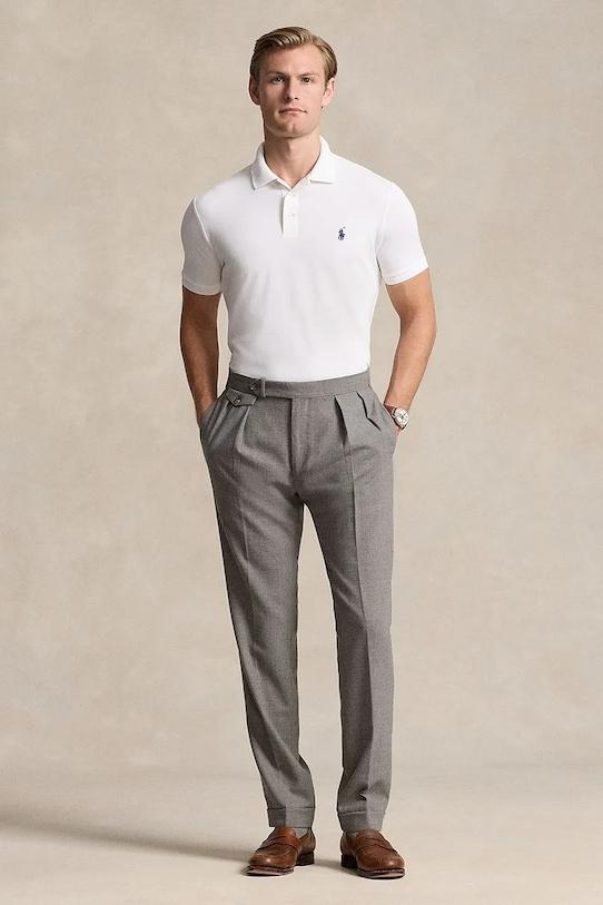 Polo in piqué Custom Slim-Fit 710941439 002 RALPH LAUREN 