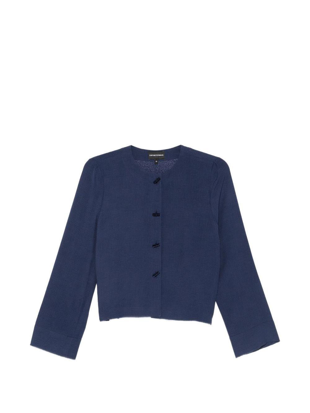 Cardigan donna in pura viscosa<BR/> EW003104AF20287 UB130 ARMANI 