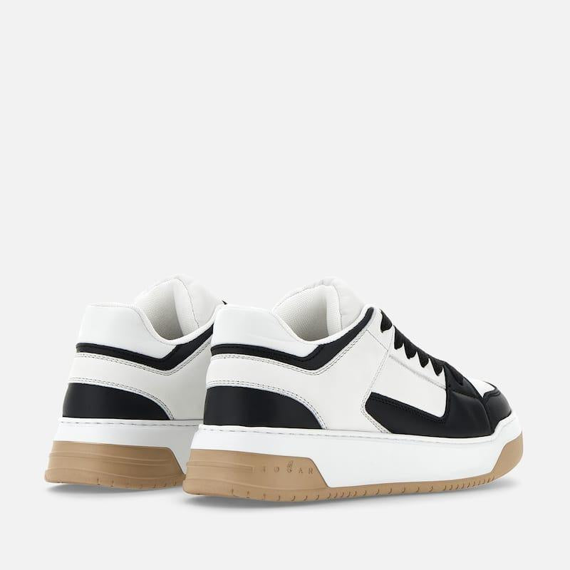 Scarpa uomo in pelle liscia Chamallow HXM6680FL20TL N0001 HOGAN 
