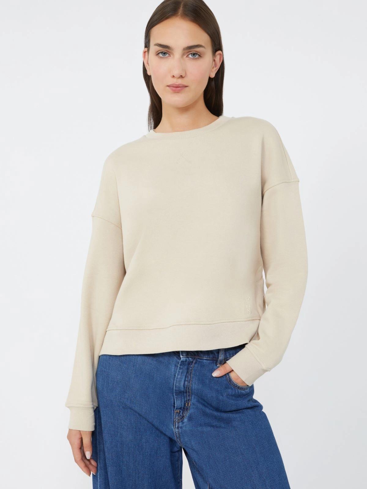Felpa boxy in cotone GERBA 003 WEEKEND 