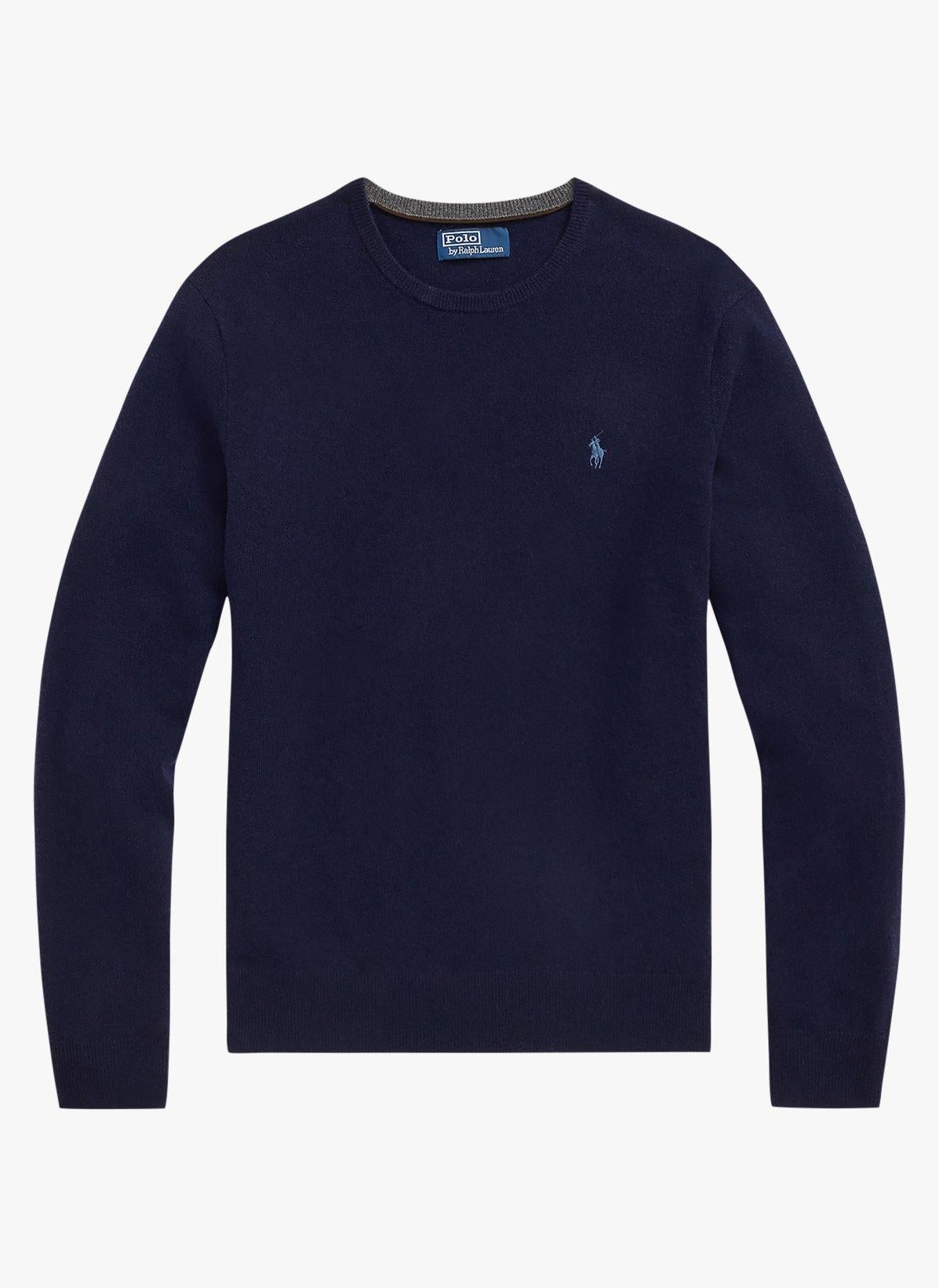 Maglia Uomo Girocollo in pura lana 710974148 001 RALPH LAUREN 
