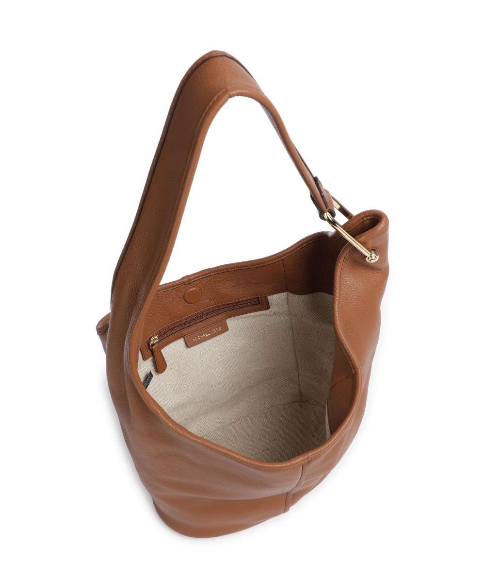 Sonny Borsa hobo pelle di vacchetta grana marrone 30F4G2YL6L 230 MICHAEL KORS 