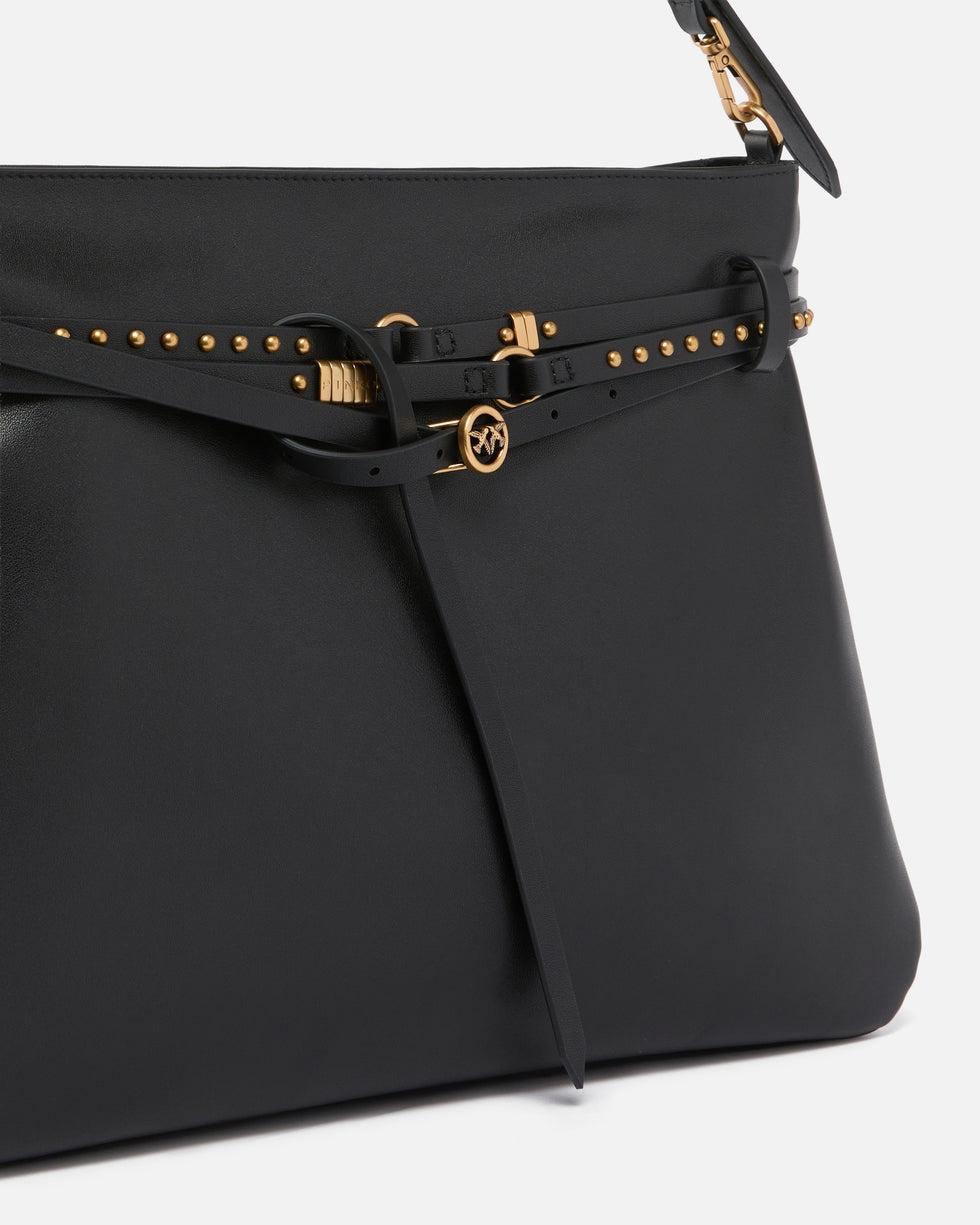 Borsa a spalla grande Belt Bag Big in pelle<BR/> 105903A0QO Z99Q PINKO 