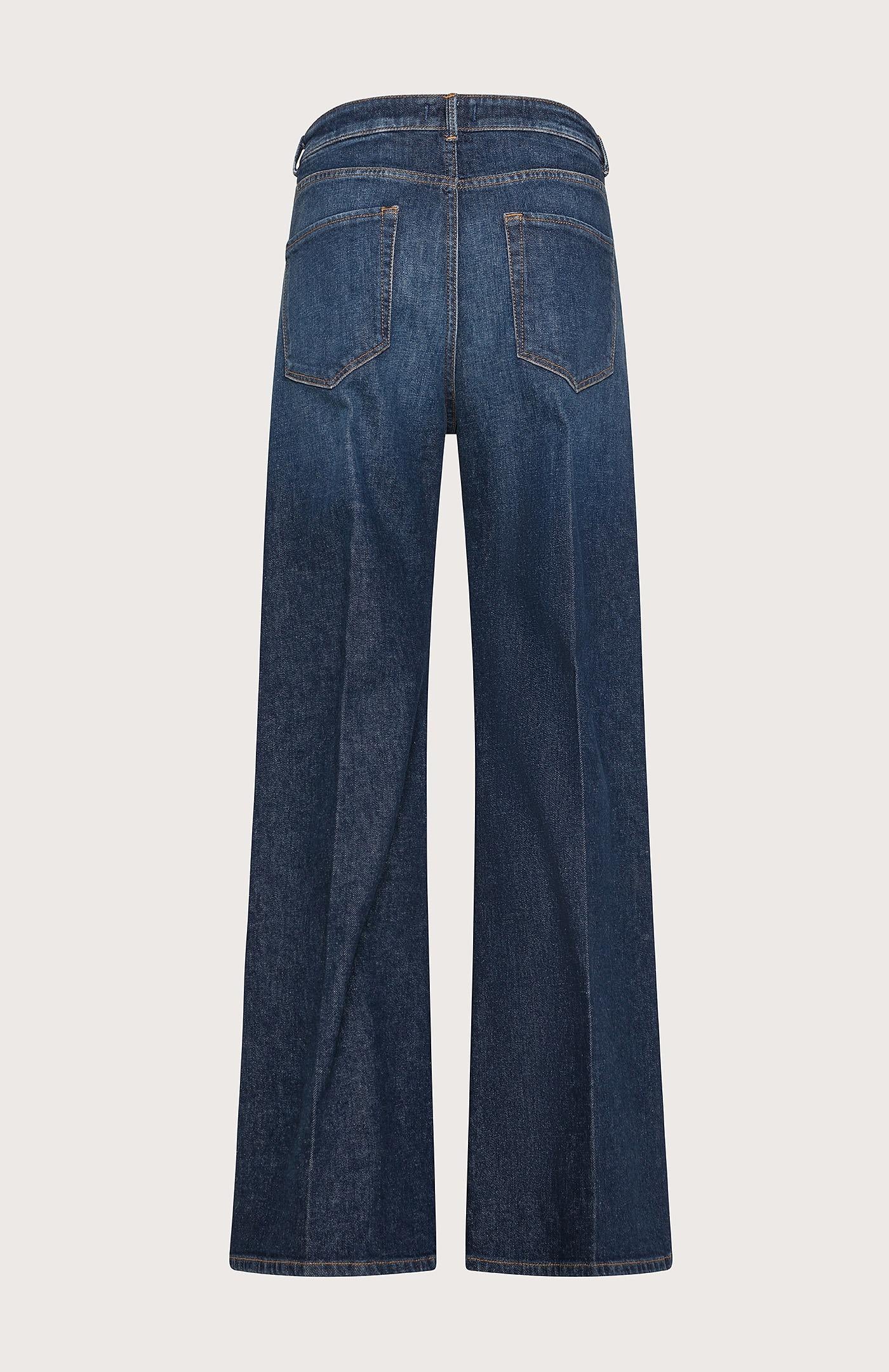 Women's straight leg jeans trousers