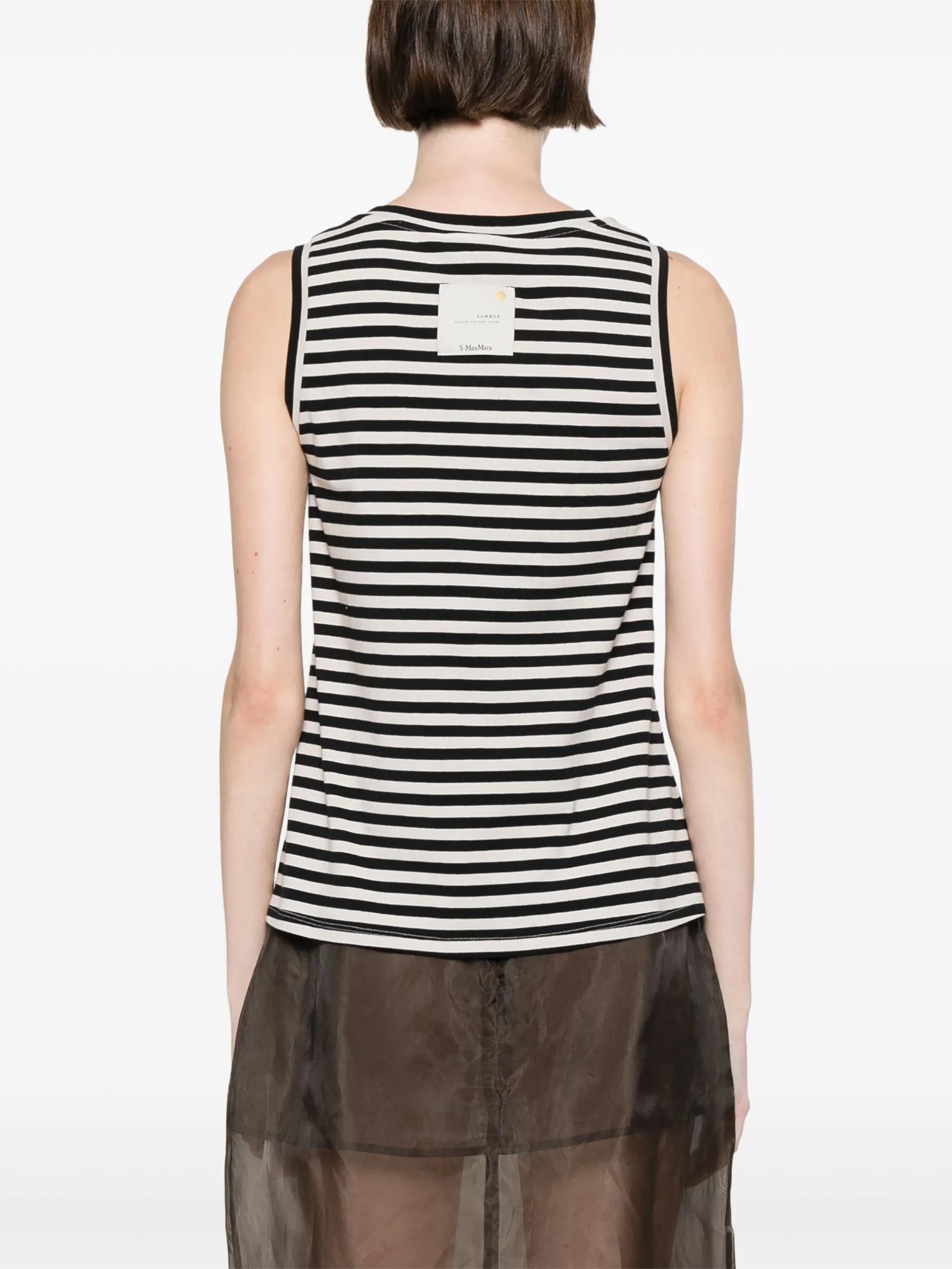Canotta donna in cotone elasticizzato ERBERT 005 S MAX MARA 