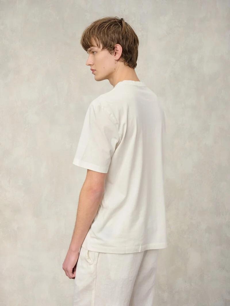 T-SHIRT LOGO IN TONO EUTAW<BR/> BLUH02302 7439/100 BLAUER 