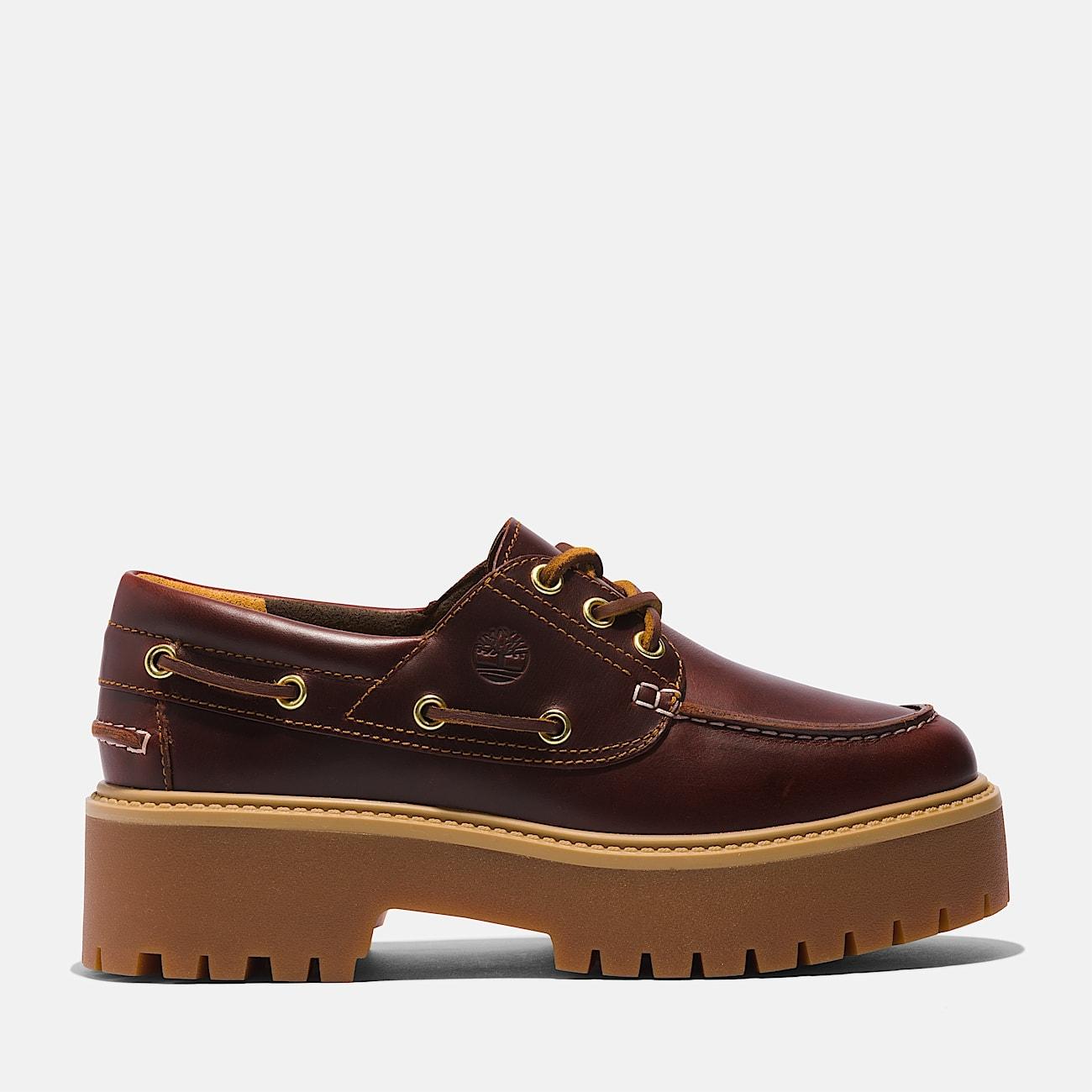Scarpa da Barca con Plateau Stone Street da Donna TB0A2QDM D571 TIMBERLAND 