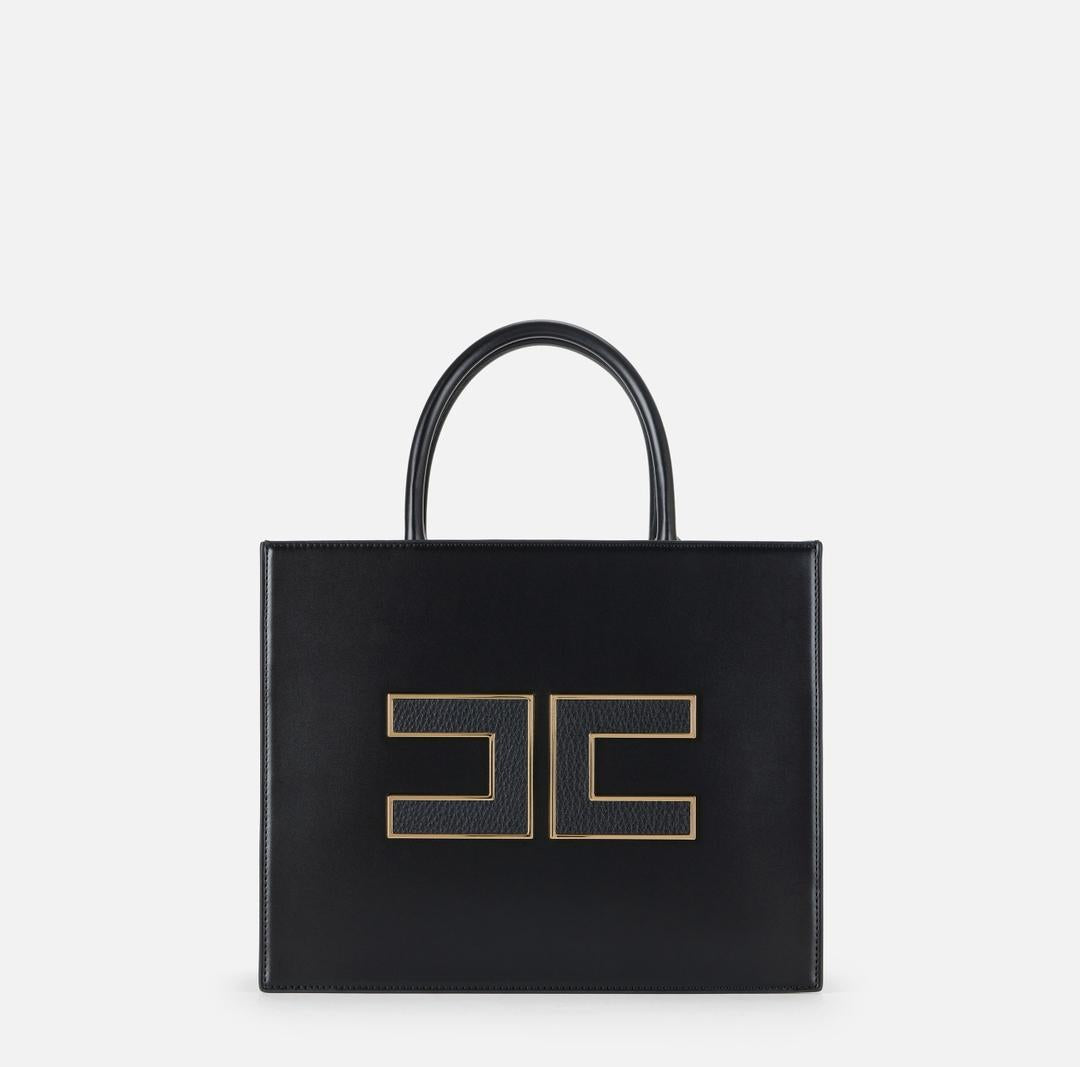 Tote grande con logo BS32A56E2 110 ELISABETTA FRANCHI 