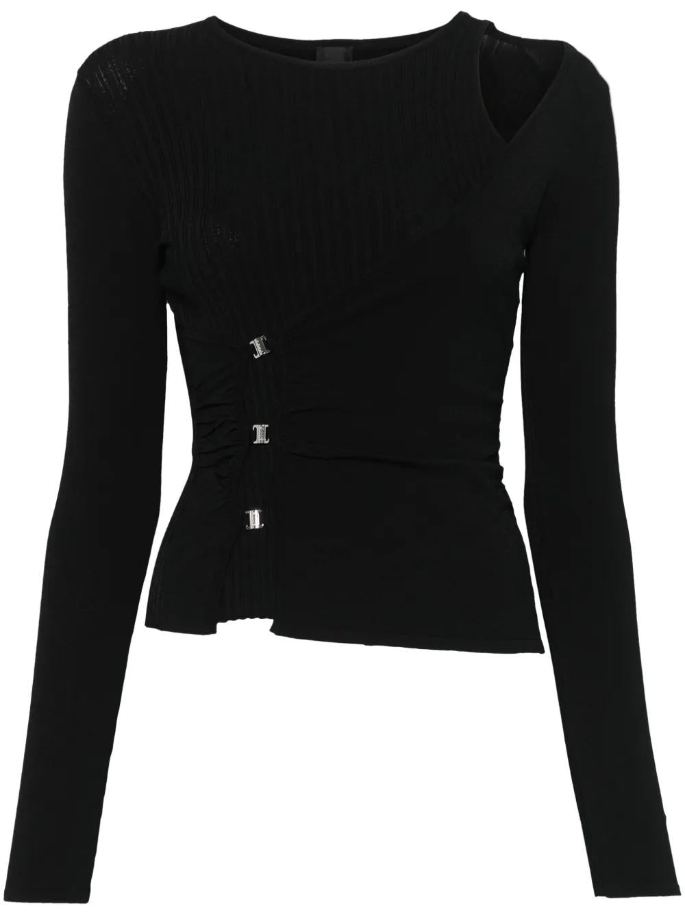Maglia donna asimmetrica