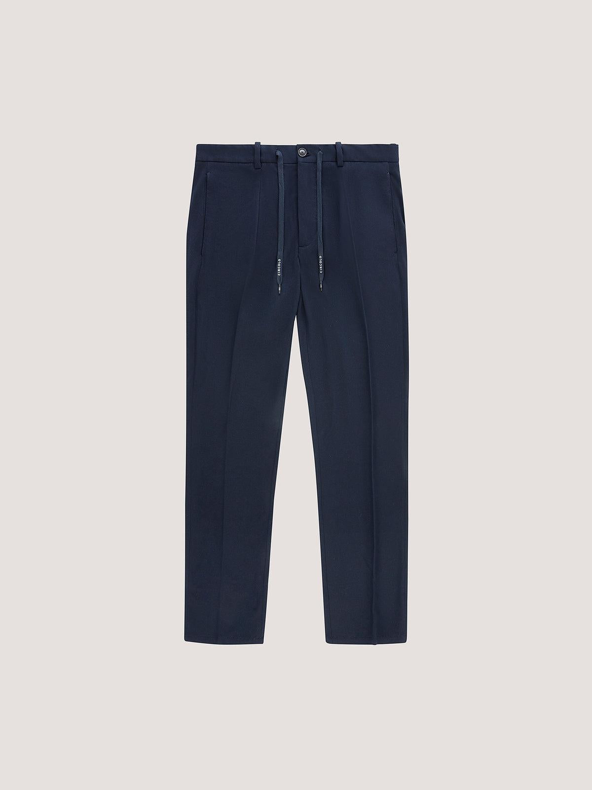 Pantalone pinces piquet<BR/><BR/> CN5177 447 CIRCOLO 1901 