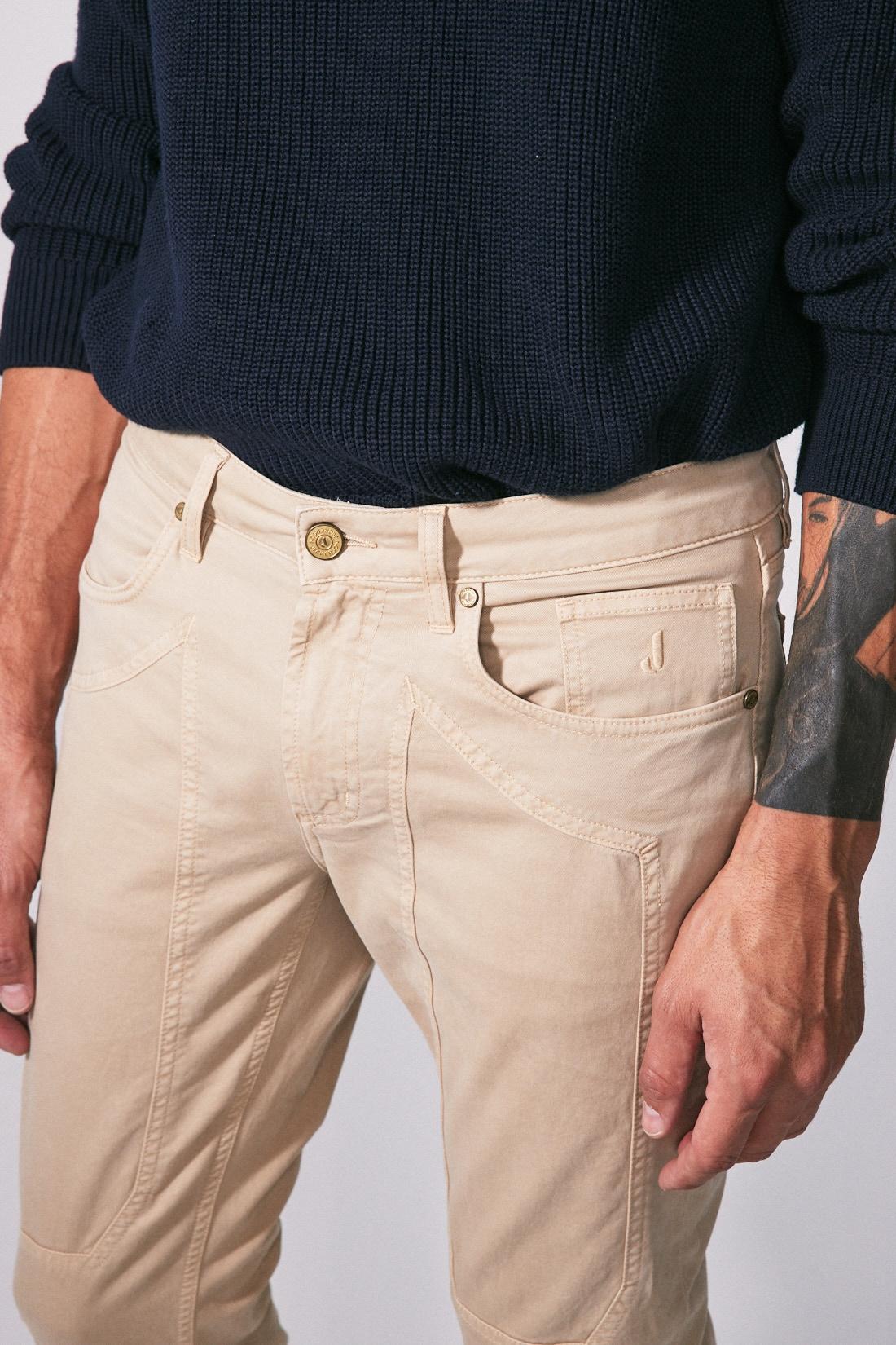 Pantalone JAMES Gabardina  Toppa Skinny Fit JAMES5GABA 7054 JECKERSON 