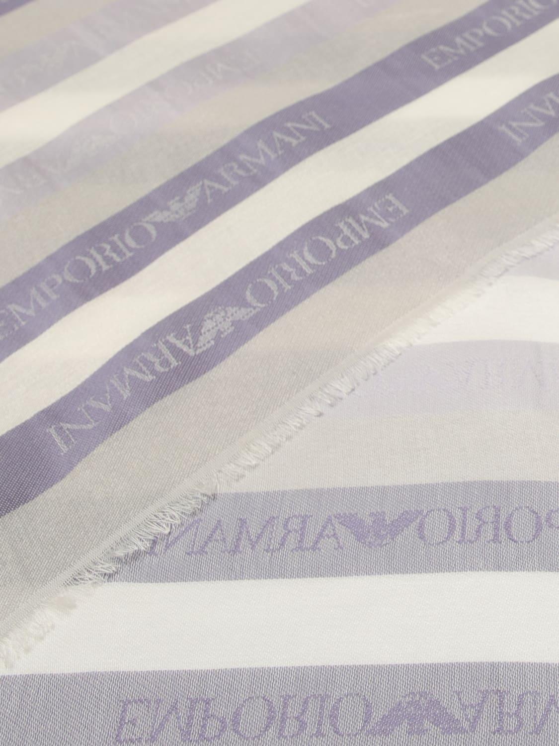 sciarpa a righe EW004578AF25414 F8199 ARMANI 