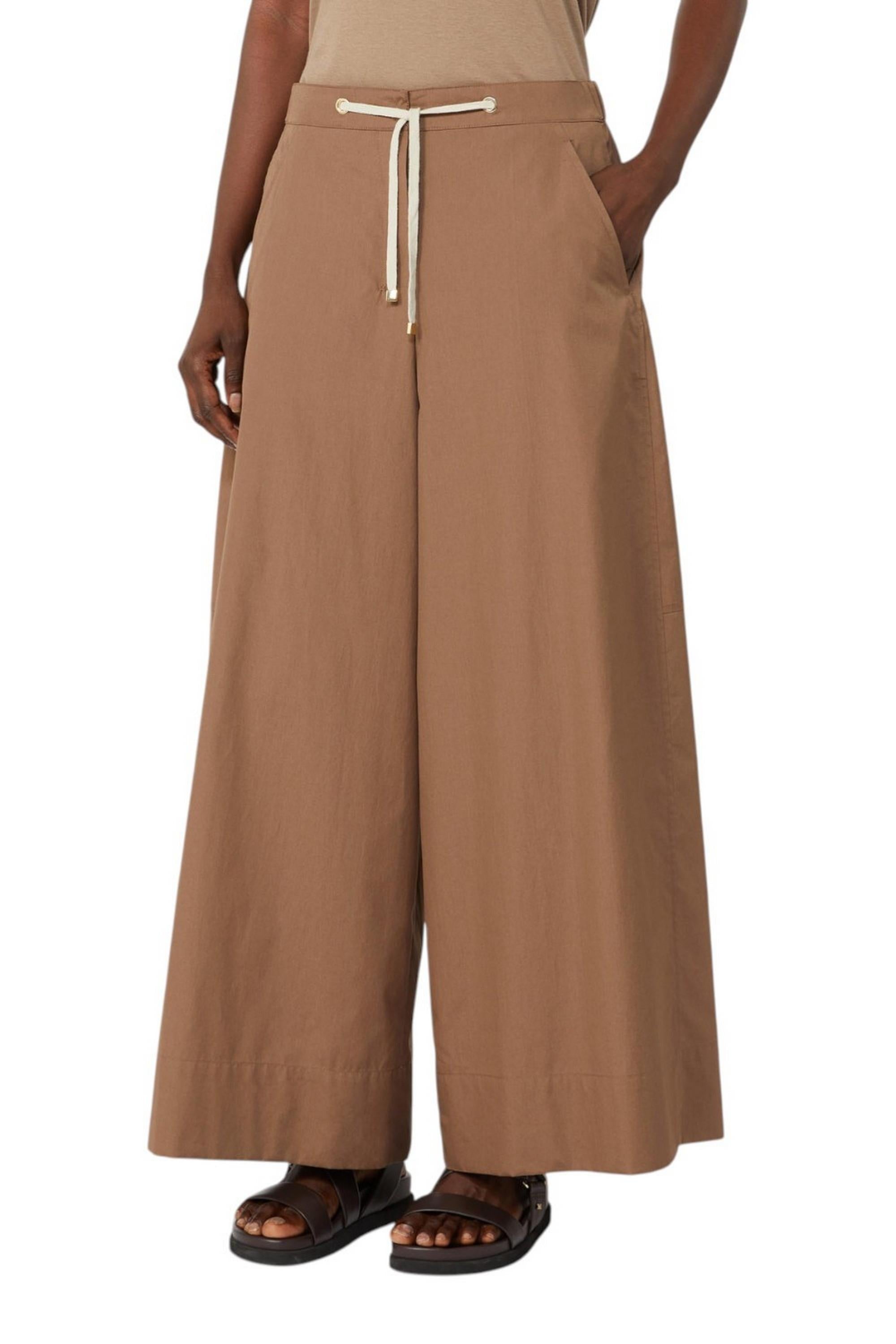 Pantalone in popeline con coulisse SMMGUFO 003 S MAX MARA 2 