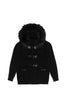 GIUBBOTTO UOMO BARK SHORT DUFFLE COAT W/MOURMASKY NERO