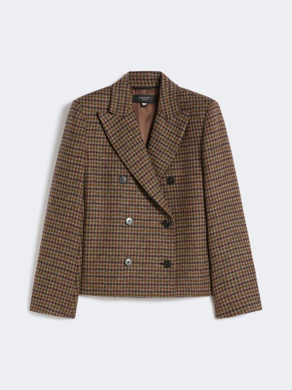 Blazer crop in mista lana GERUSIA 001 WEEKEND 