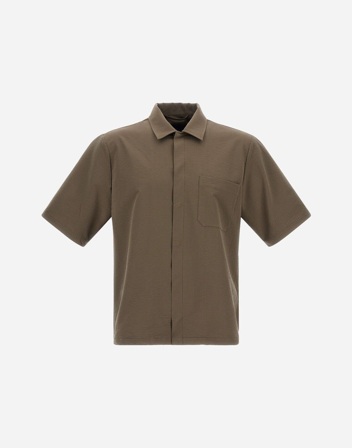 CAMICIA IN SEER-CREASE<BR/> CM000012U12684 7745 HERNO 